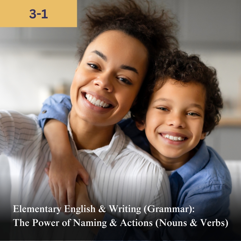 3-1, Elementary English & Writing (Grammar): The Power of Naming ...