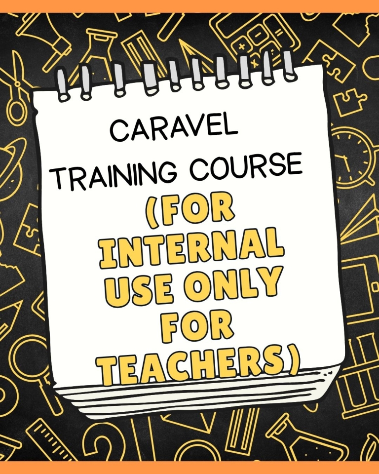 Caravel Training Course (For Internal Use Only for Teachers ...